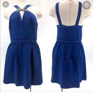 Rebecca Taylor NWT cobalt dress size 4